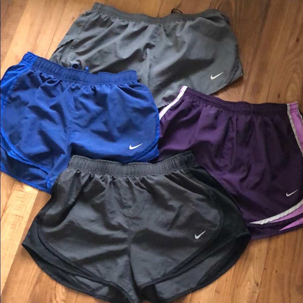 Nike Running Shorts set of 4